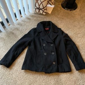 Women's Merona Black Peacoat